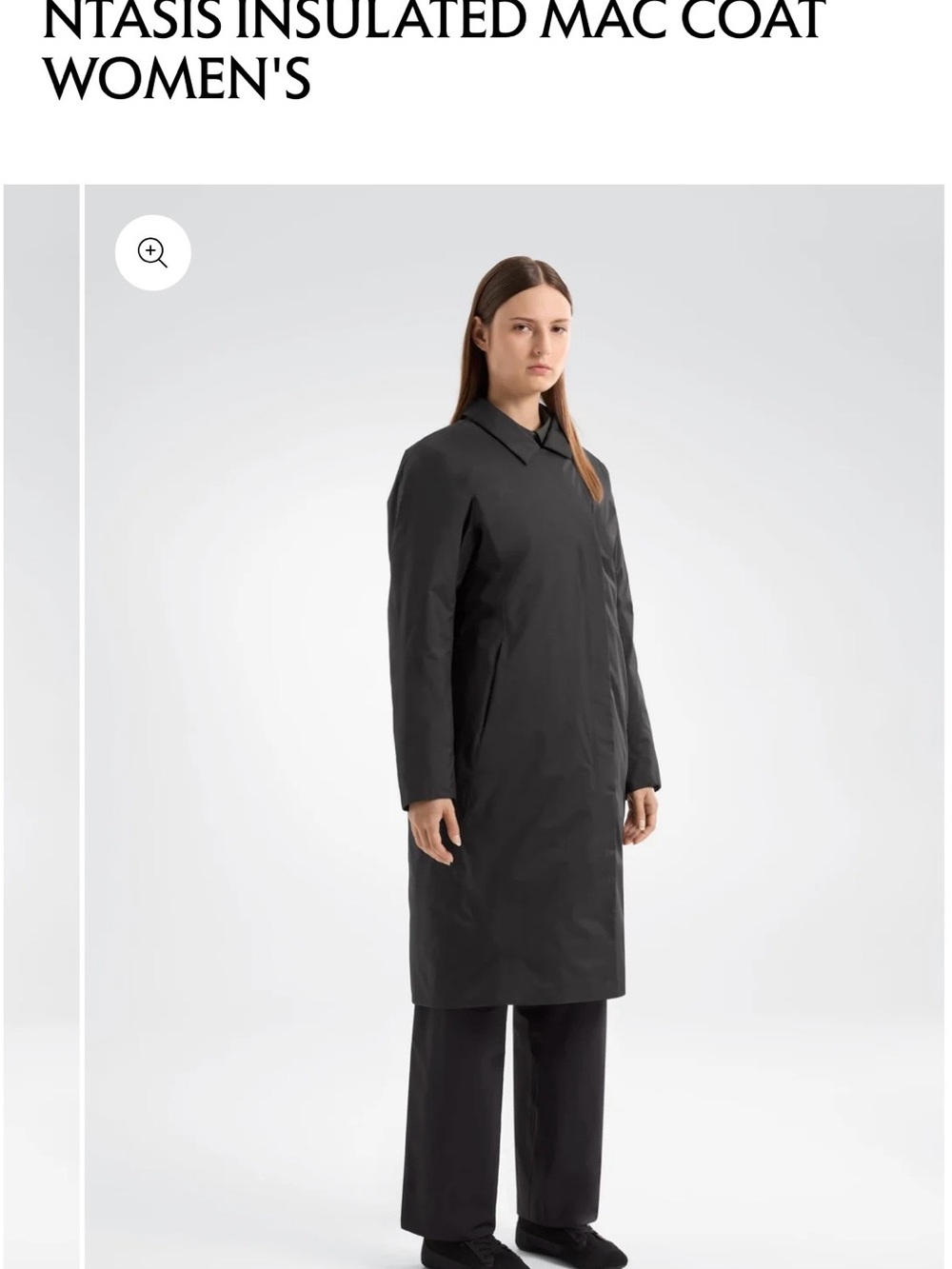 Arcteryx Entasis Insulated Mac Coat Women's Size M - Picture 9 of 14